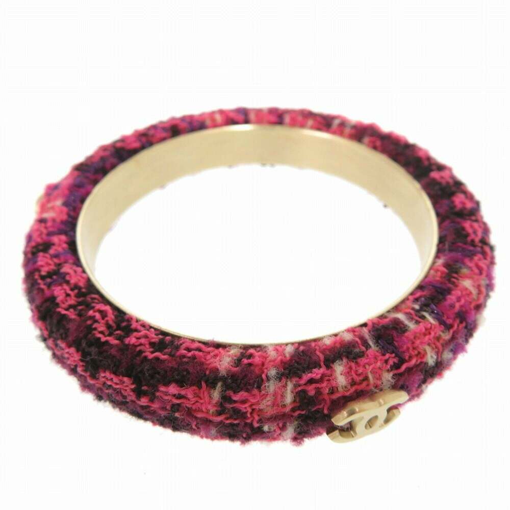 CHANEL Pink Logo Bracelet - Picture 6 of 7